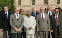(Photo - Jonathan Dorfan with Indian President Kalam)