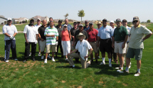(Photo - SLAC team at the 2007 DOE Golf Challenge)