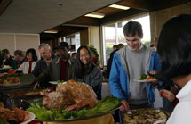 (Photo - 2007 SLAC Holiday Party buffet)