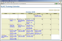 (Image - SLAC Training Calendar)
