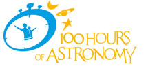(Image - 100 Hours of Astronomy logo)