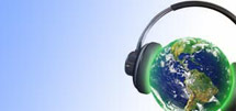 (Image - Earth with headphones)