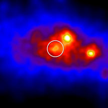 (Image of Fermi telescope data)