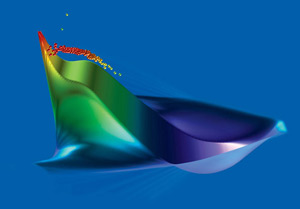 (Illustration - plasma acceleration simulation)