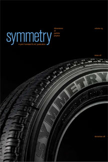 (Image - cover, Symmetry magazine, December 2008)