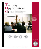 (Image - Training Opportunities Guide cover)
