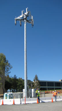 (Photo - new AT&T cell tower)