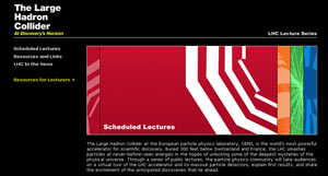 (Image - LHC lecture series Web site)