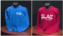 (Photo - SLAC logo sweatshirt)