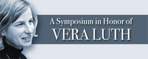(Image - Vera Luth symposium banner)