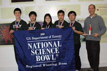 (Photo - 2010 regional Science Bowl winners, Palo Alto High School)