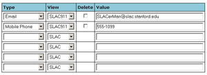 (Image - signing up your phone number for SLAC911)
