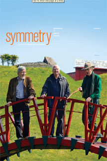 (Image - Symmetry magazine cover)