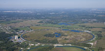(Photo - Fermilab from the air)