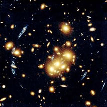 (Image - Hubble Space Telescope sky image)
